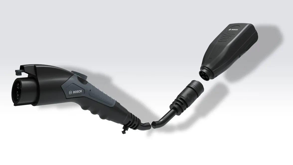 Flexible charging cable for electric vehicles